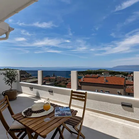 Luka's View Lägenhet Makarska